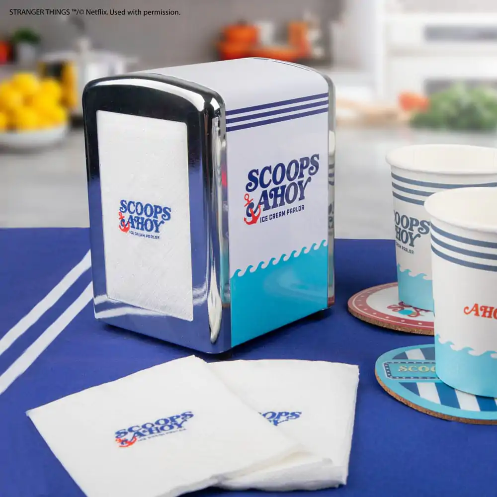 Stranger Things Scoops Ahoy Szalvétaadagoló szet termékfotó