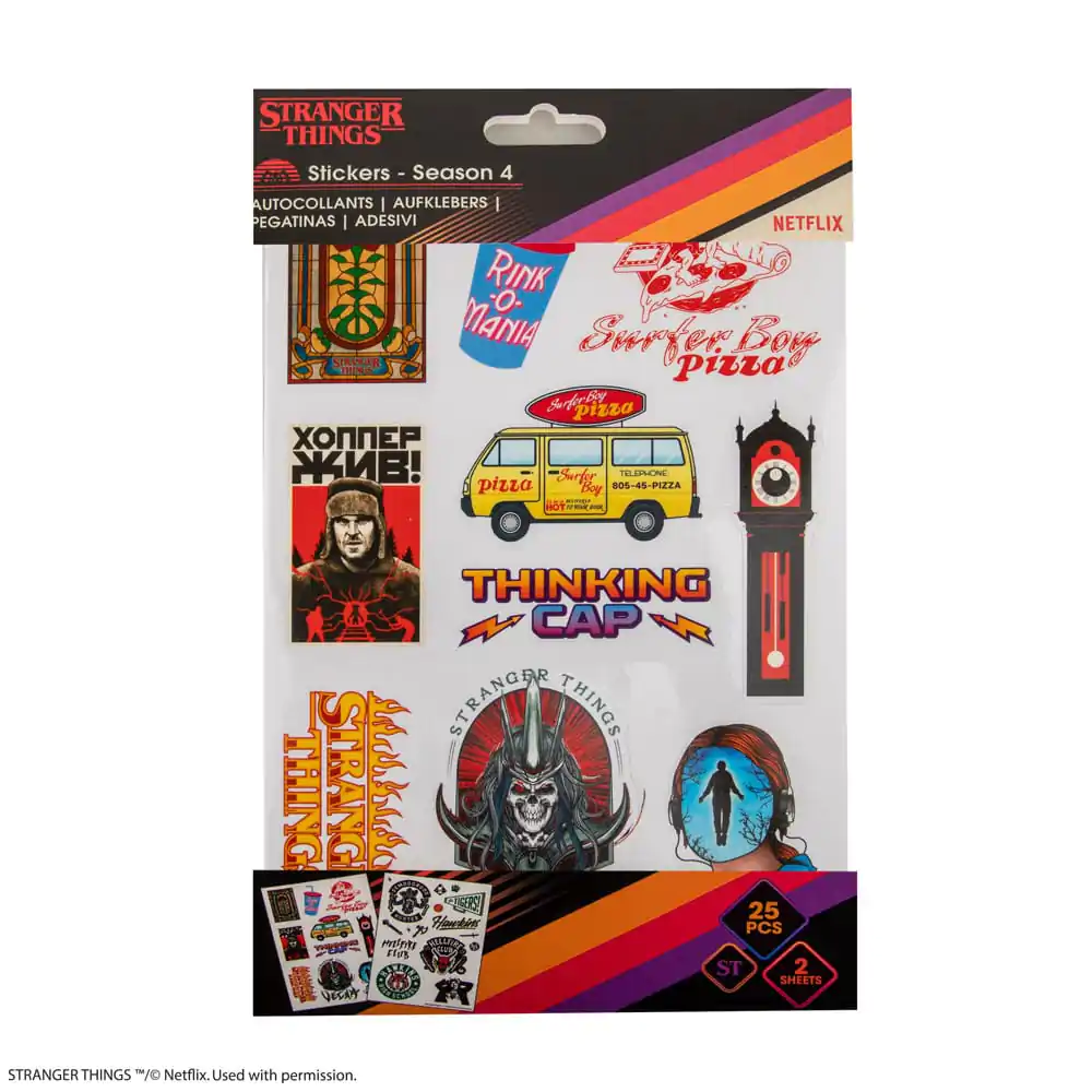 Stranger Things Sticker pack Season 4 termékfotó