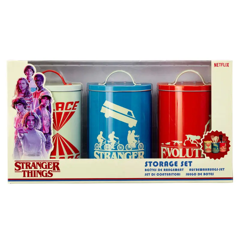 Stranger Things Silhouette kör alakú konyhai tároló termékfotó