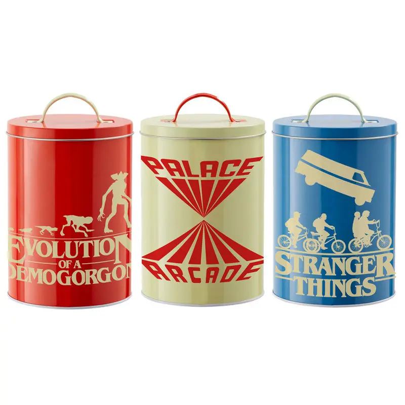 Stranger Things Silhouette kör alakú konyhai tároló termékfotó