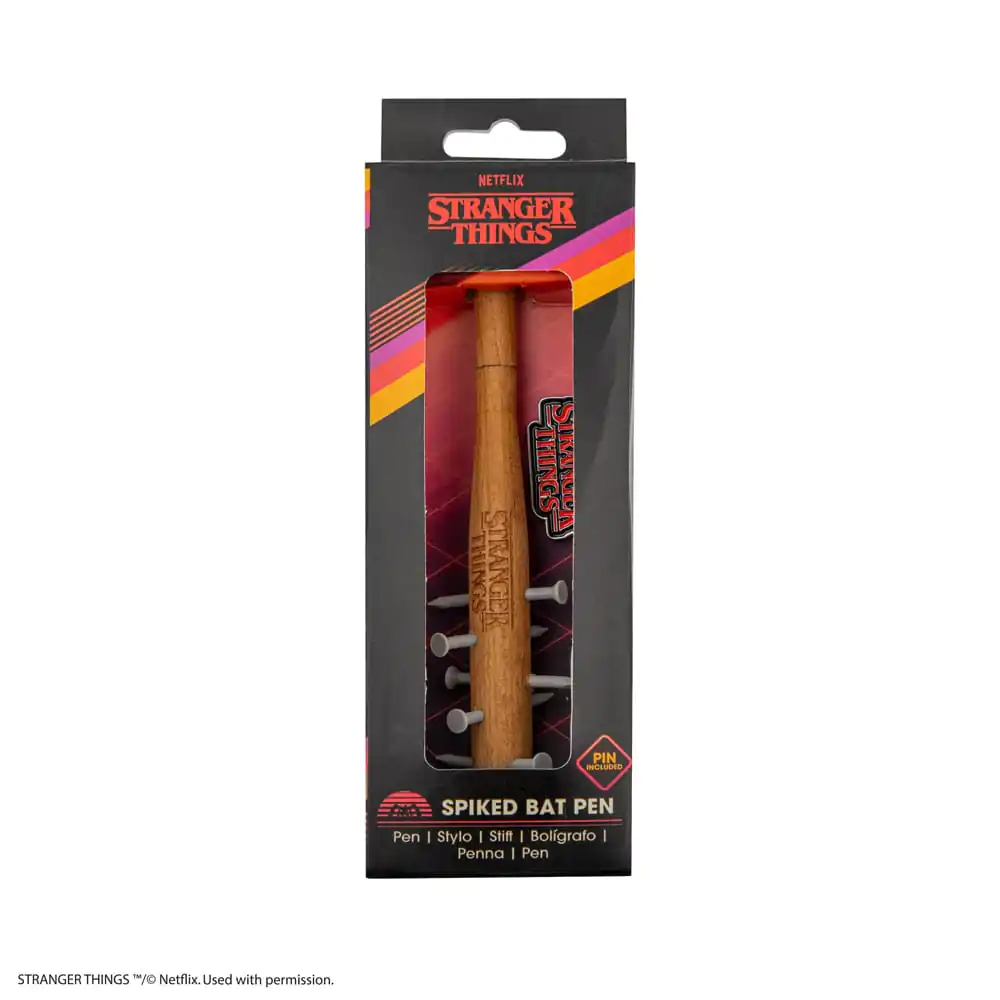 Stranger Things Spiked Bat toll & Stranger Things kitűző termékfotó