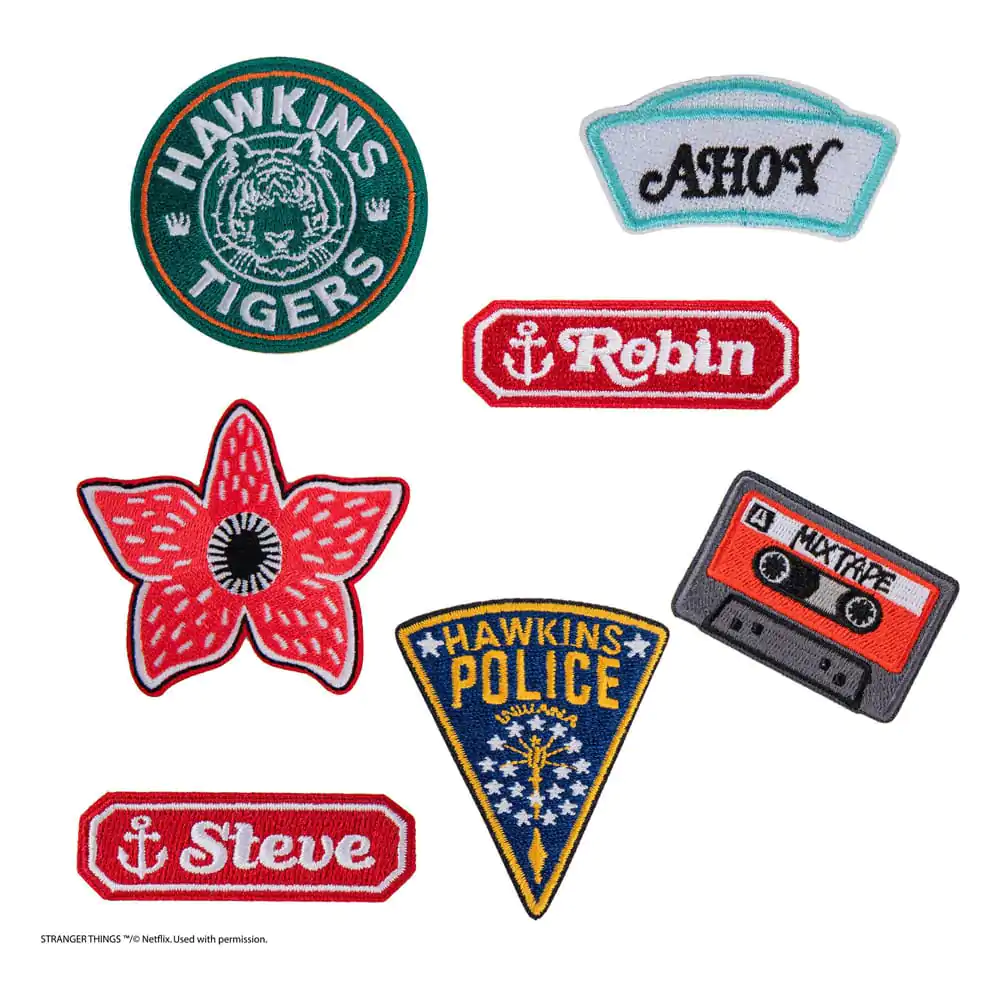 Stranger Things: Stranger Things Patches 7 db-os felvarró csomag termékfotó