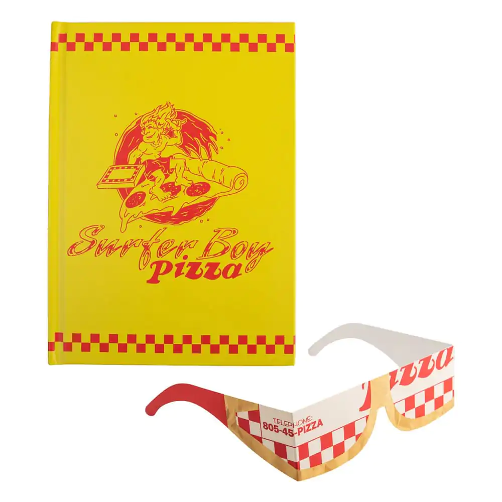 Stranger Things Surfer Boy Pizza jegyzetfüzet  termékfotó