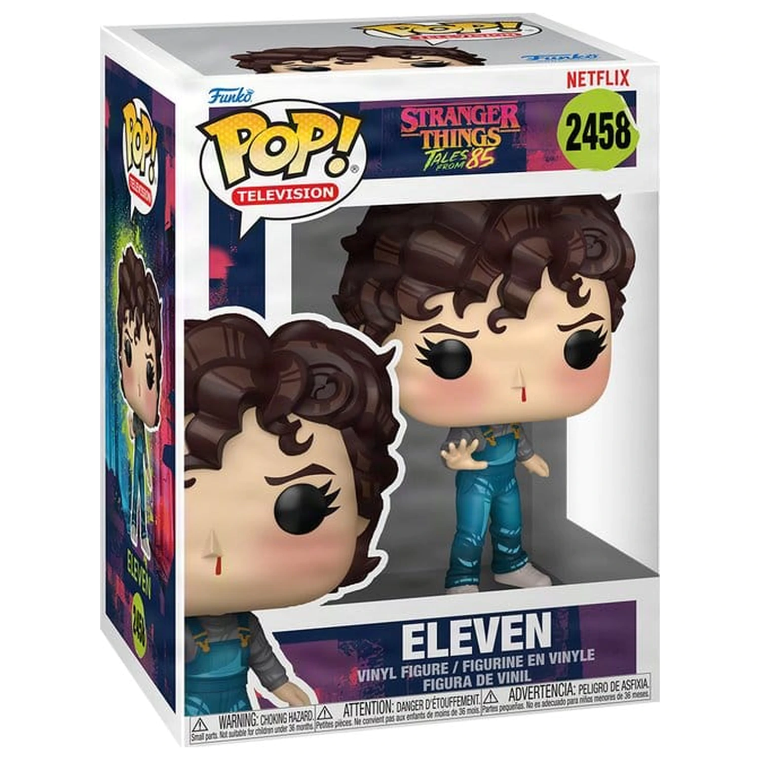 Stranger Things: Tales from '86 Funko POP! Animation Vinyl figura Eleven 9 cm termékfotó