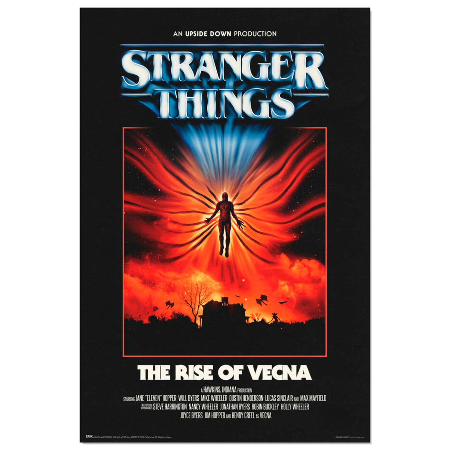 Stranger Things The Rise of Vecna poszter termékfotó