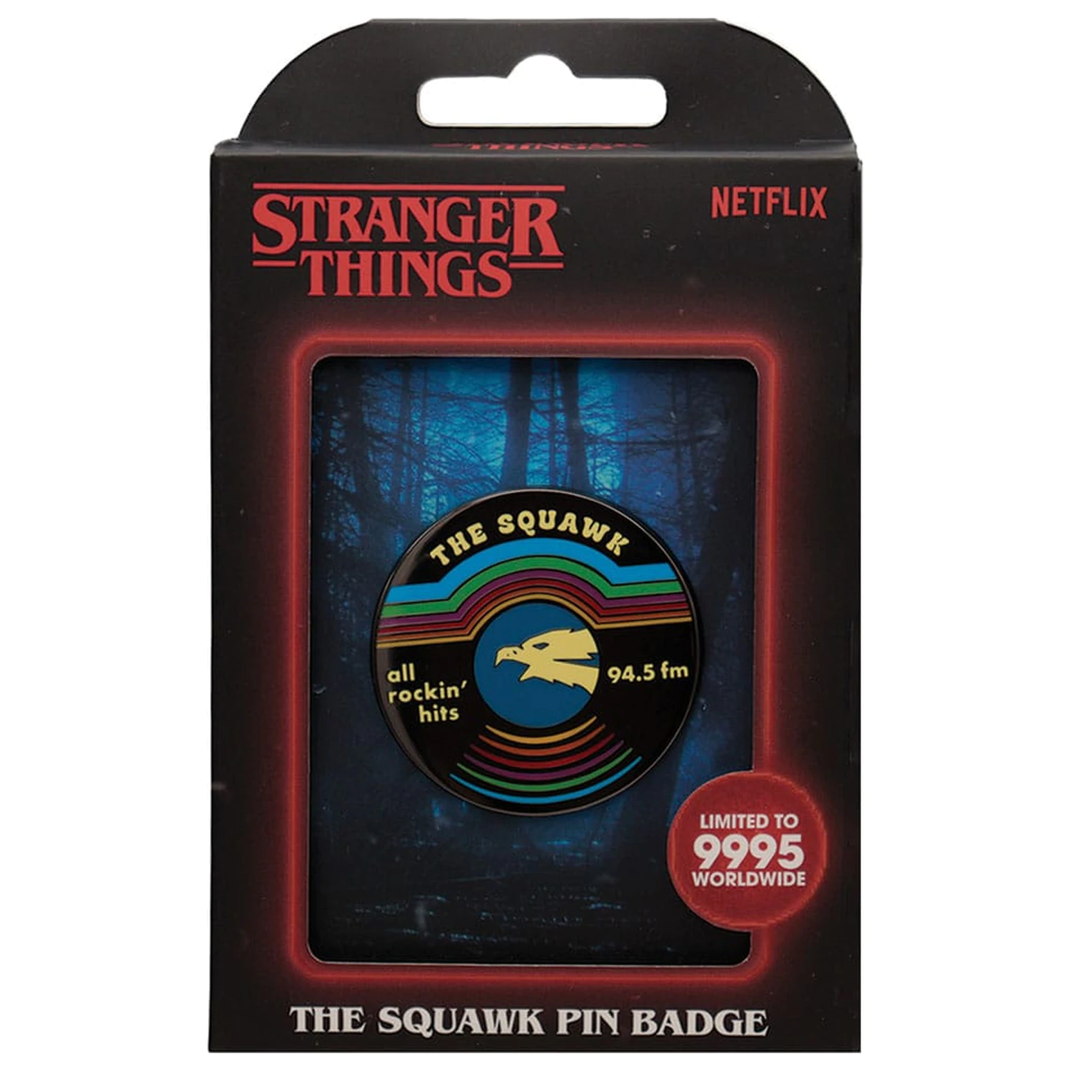 Stranger Things The Squawk kitűző Limitált kiadás    termékfotó