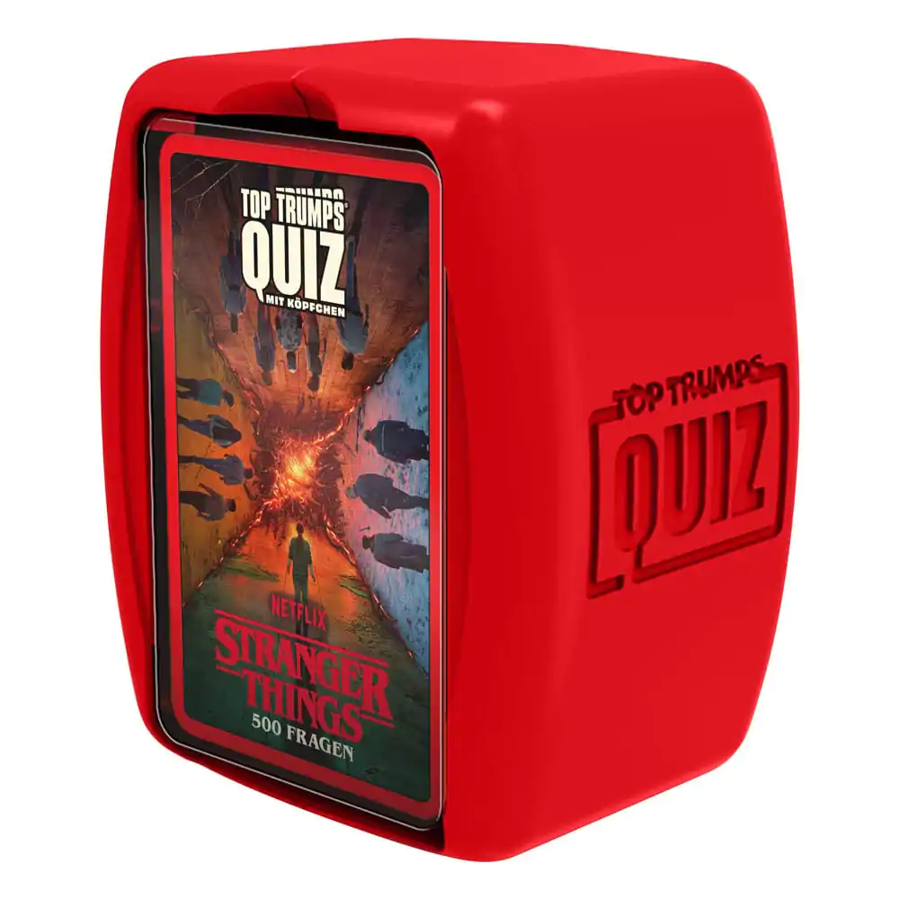 Stranger Things Top Trumps Quiz német nyelvű kártyajáték  termékfotó