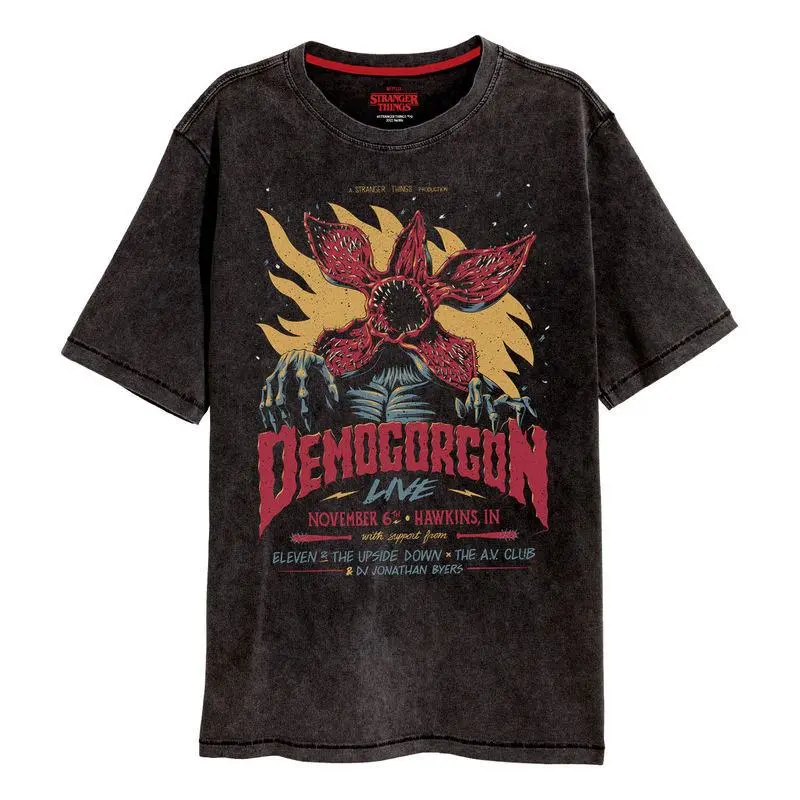 Stranger Things Vintage Demogorgon póló termékfotó