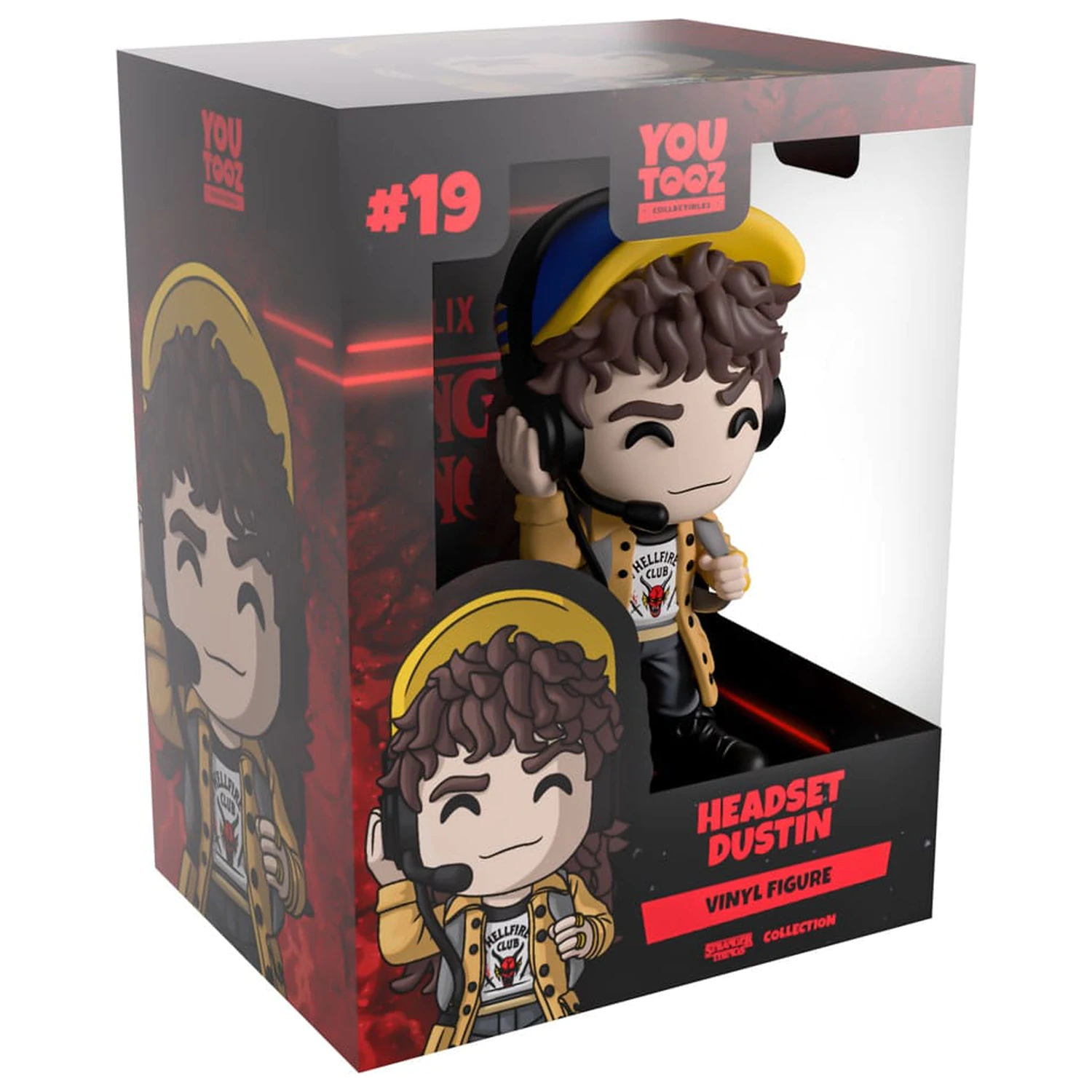 Stranger Things Vinyl figura Headset Dustin 13 cm  termékfotó
