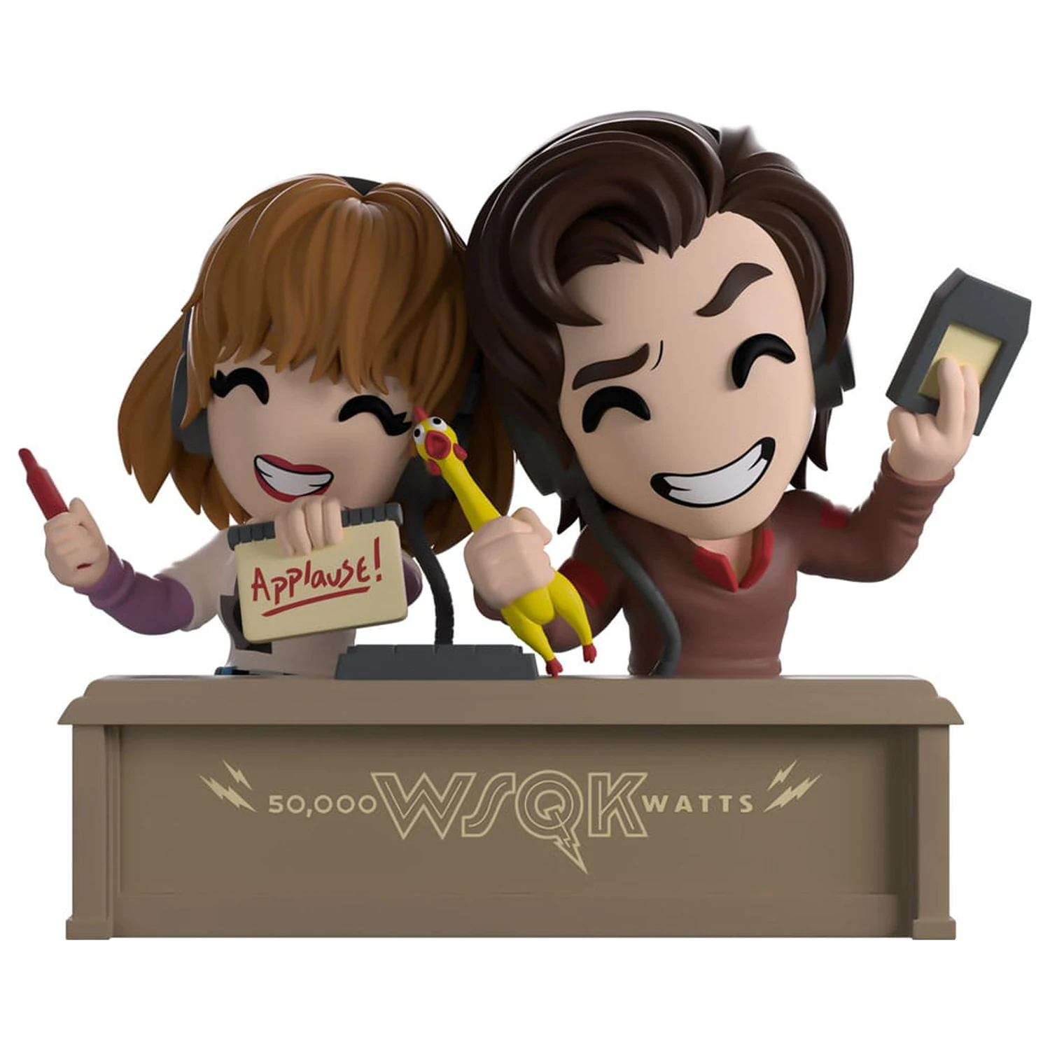 Stranger Things Vinyl figura WSQK Robin & Steve 13 cm  termékfotó