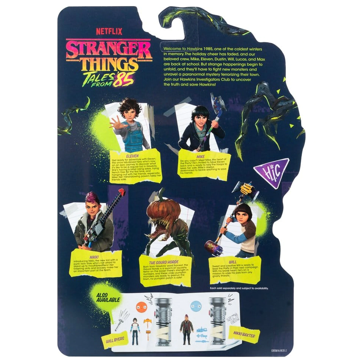 Stranger Things World Of Core akciófigura Eleven #1 termékfotó