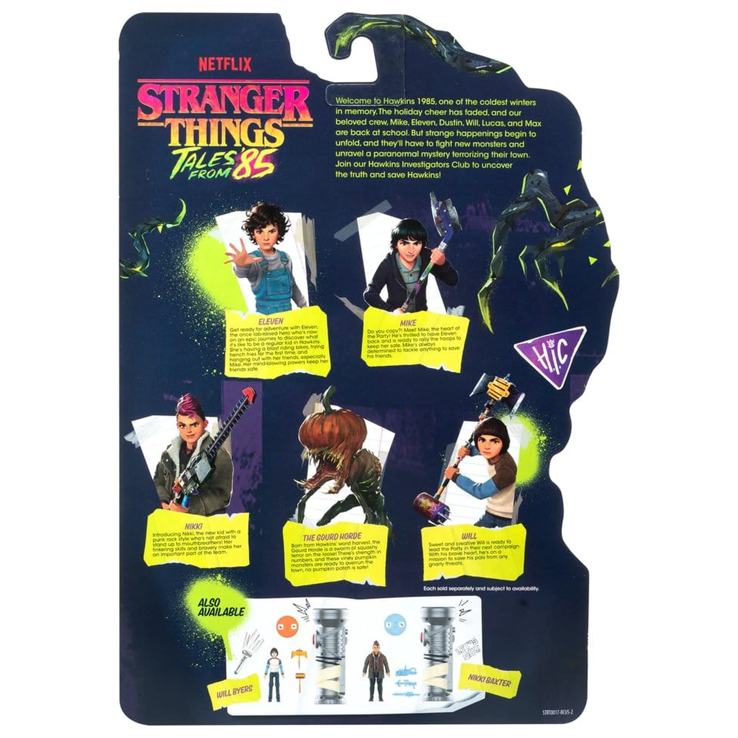 Stranger Things World Of Core akciófigura The Gourd Hourde termékfotó