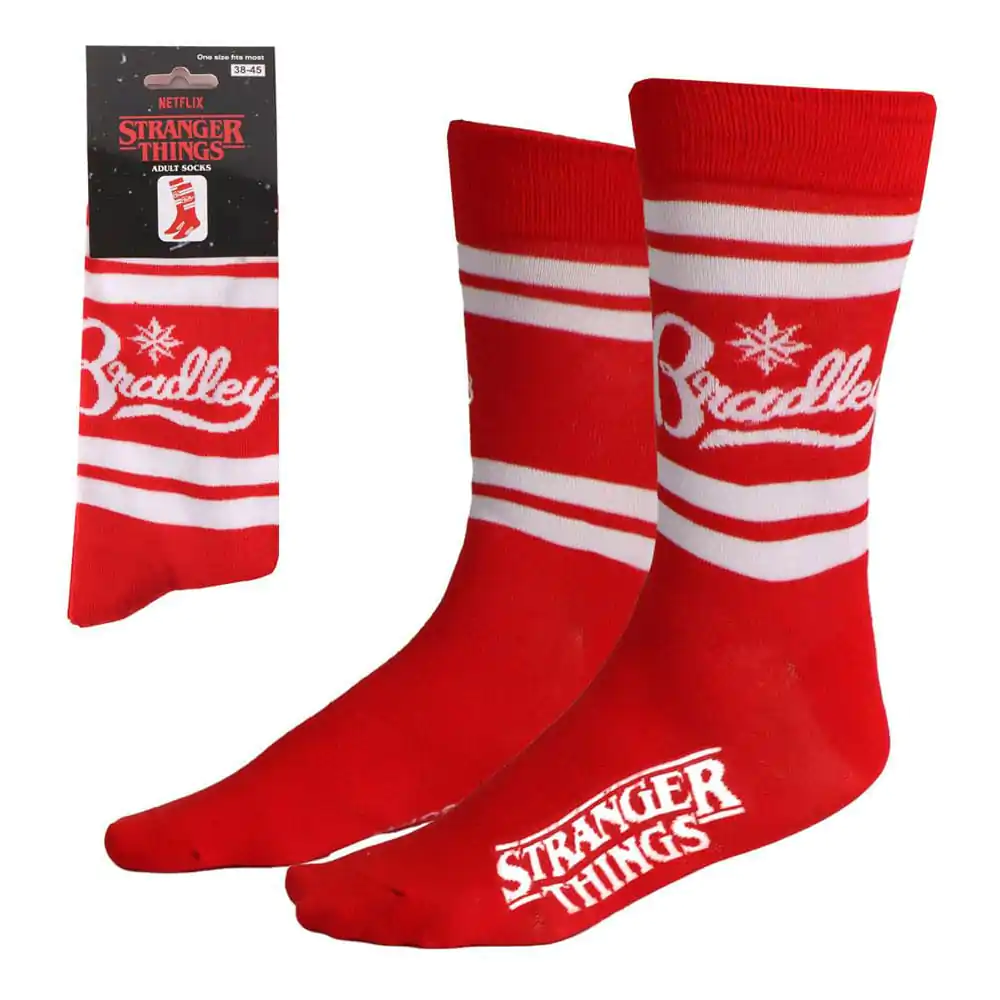 Stranger Things zokni Bradley´s Big Buy Red 38-45  termékfotó