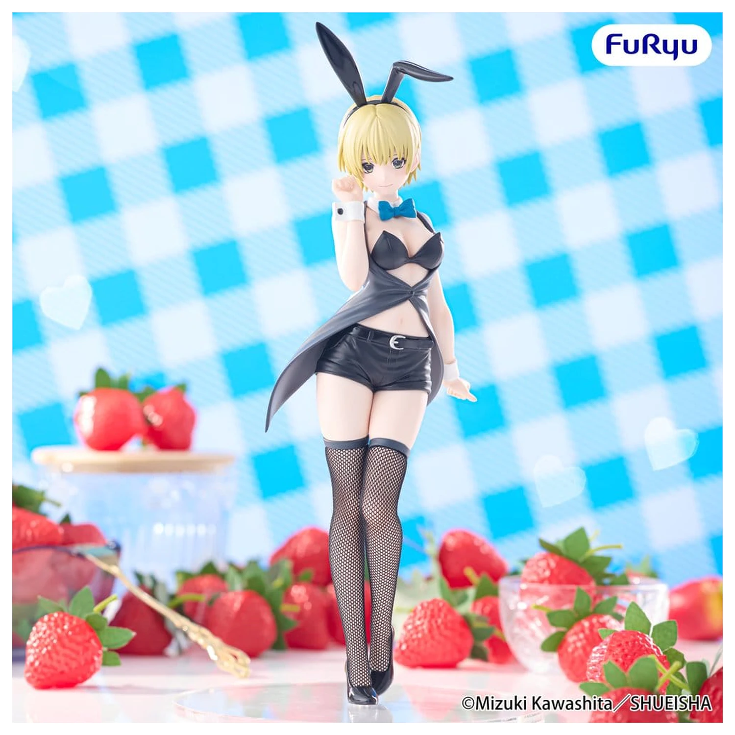 Strawberry 100% BiCute Bunnies PVC figura Tsukasa Nishino 27 cm termékfotó