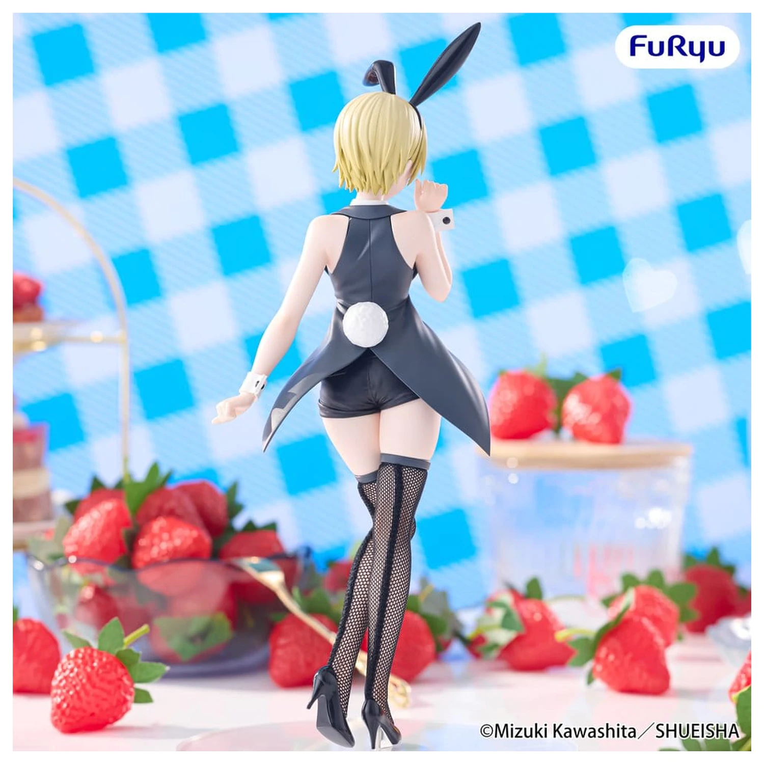Strawberry 100% BiCute Bunnies PVC figura Tsukasa Nishino 27 cm termékfotó