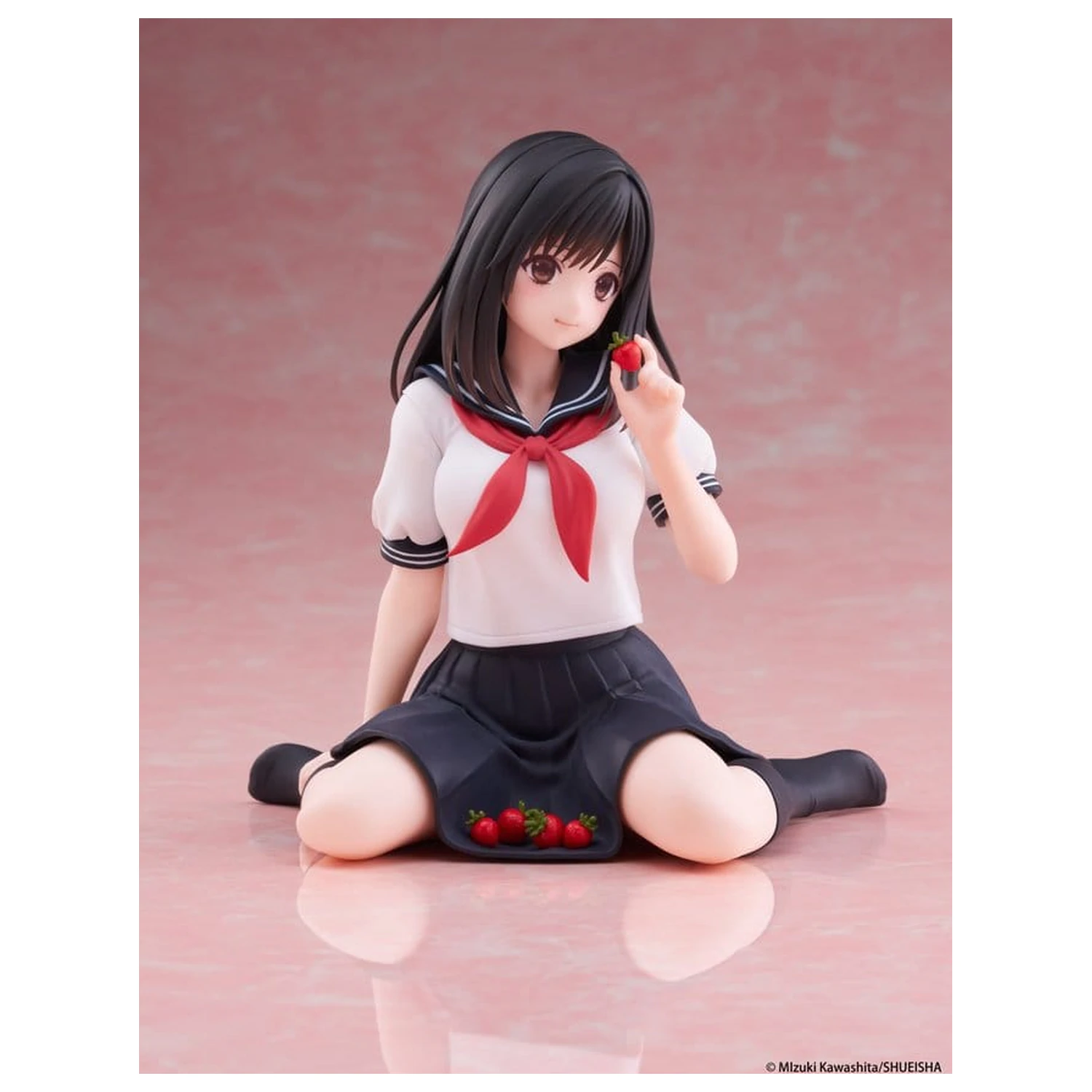 Strawberry 100% Desktop Cute Aya Tojo (School uniform Ver.) PVC figura 13 cm termékfotó