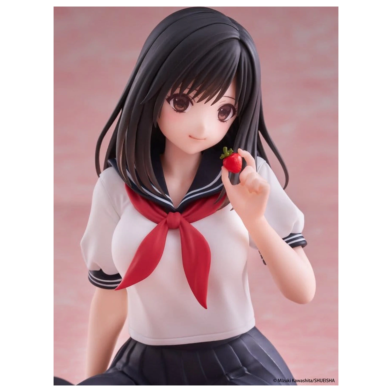 Strawberry 100% Desktop Cute Aya Tojo (School uniform Ver.) PVC figura 13 cm termékfotó