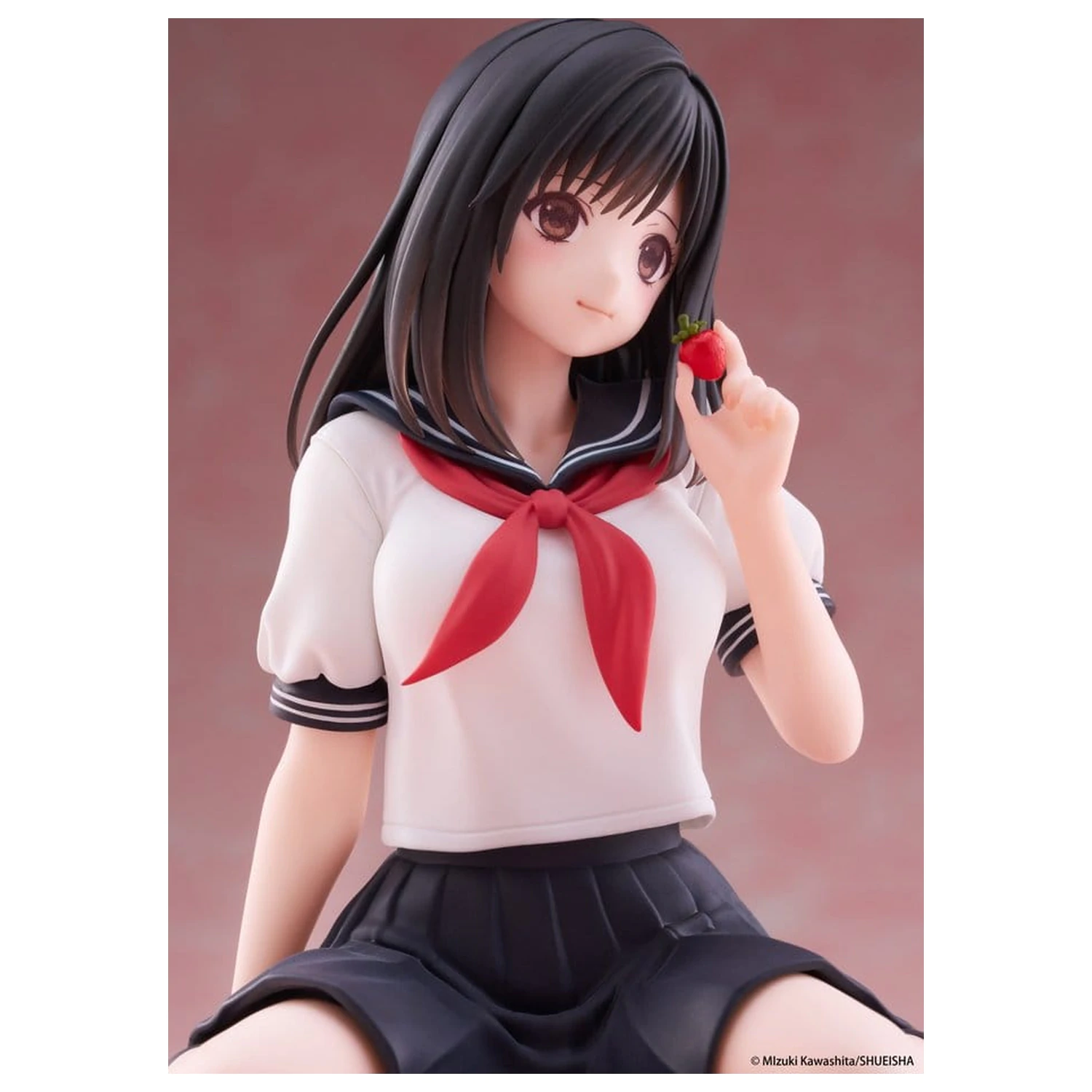 Strawberry 100% Desktop Cute Aya Tojo (School uniform Ver.) PVC figura 13 cm termékfotó