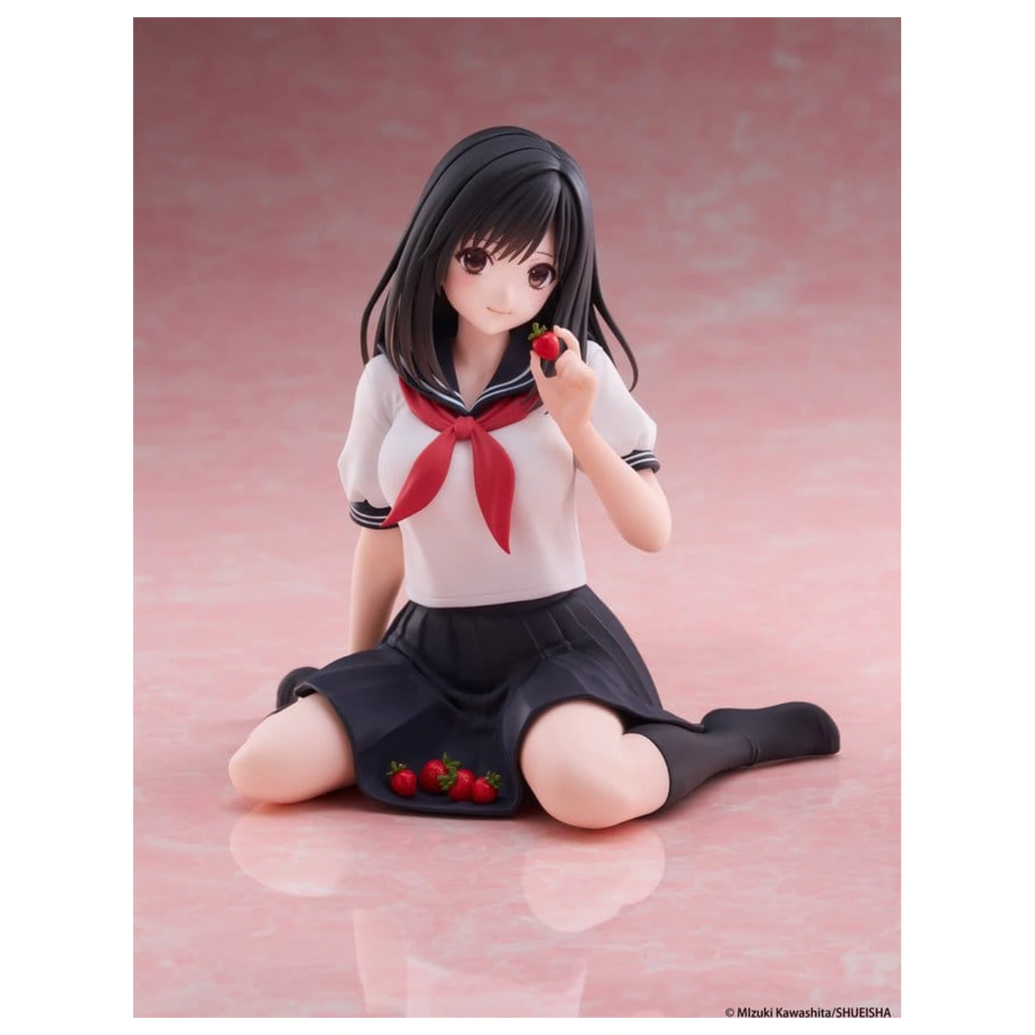 Strawberry 100% Desktop Cute Aya Tojo (School uniform Ver.) PVC figura 13 cm termékfotó