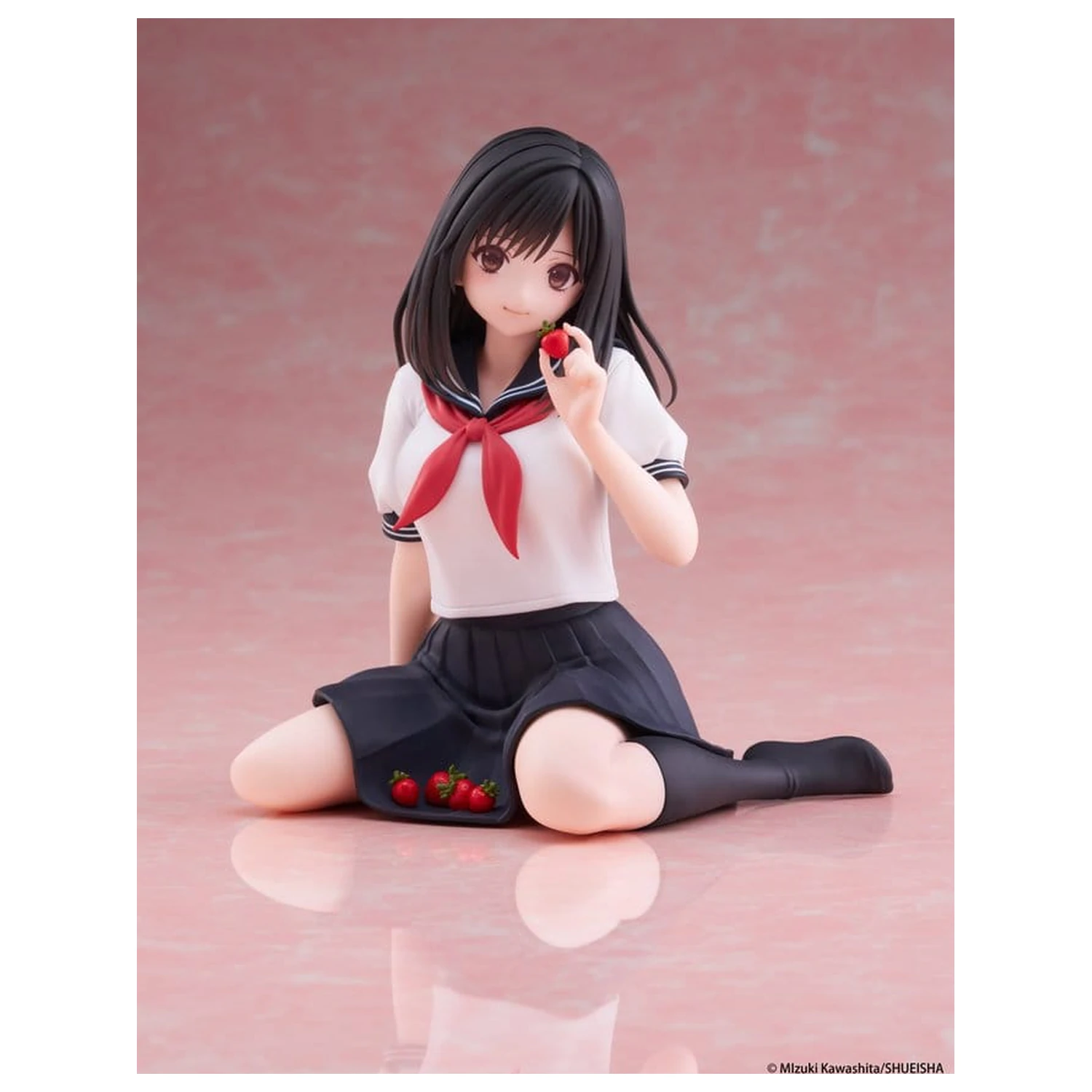 Strawberry 100% Desktop Cute Aya Tojo (School uniform Ver.) PVC figura 13 cm termékfotó