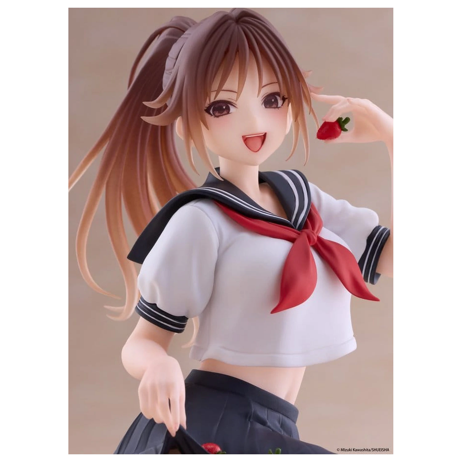 Strawberry 100% Desktop Cute PVC figura Satsuki Kitaoji (School uniform Ver.) 18 cm termékfotó