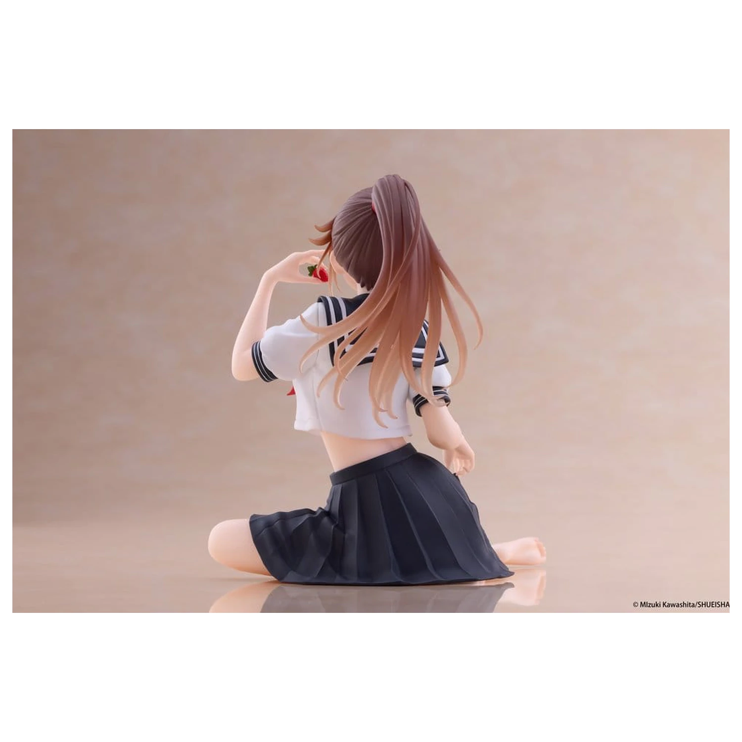 Strawberry 100% Desktop Cute PVC figura Satsuki Kitaoji (School uniform Ver.) 18 cm termékfotó