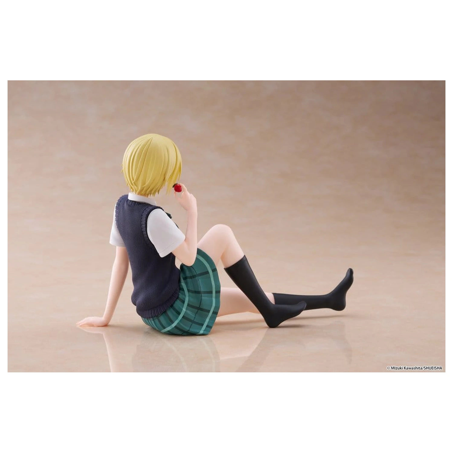 Strawberry 100% Desktop Cute Tsukasa Nishino (School uniform Ver.) PVC figura 13 cm termékfotó