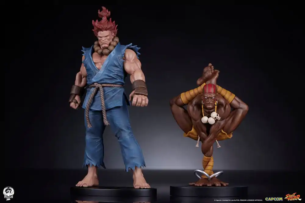 Street Fighter PVC Statues 1/10 Akuma & Dhalsim 21 cm termékfotó