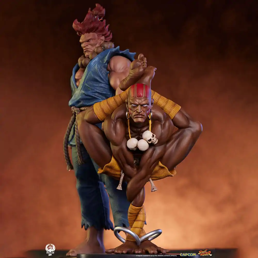 Street Fighter PVC Statues 1/10 Akuma & Dhalsim 21 cm termékfotó