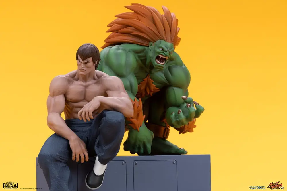 Street Fighter PVC Statues 1/10 Blanka & Fei Long 21 cm termékfotó