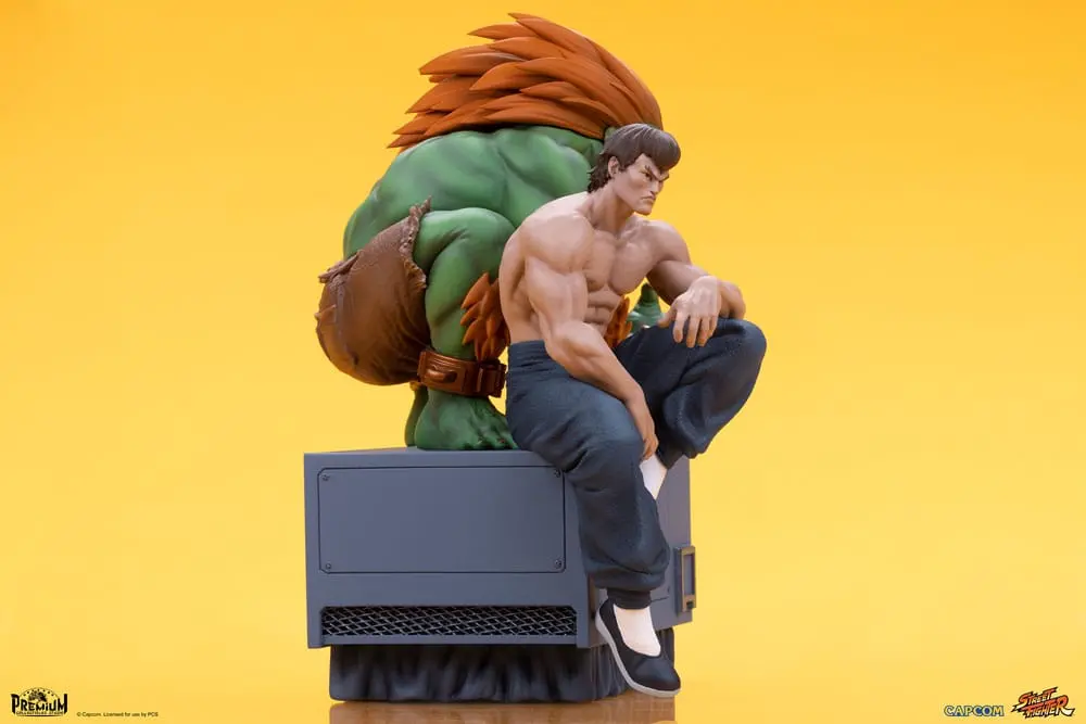 Street Fighter 1/10 Blanka & Fei Long PVC szobor figura 21 cm termékfotó