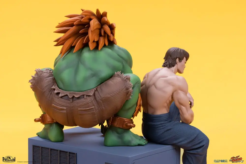 Street Fighter 1/10 Blanka & Fei Long PVC szobor figura 21 cm termékfotó