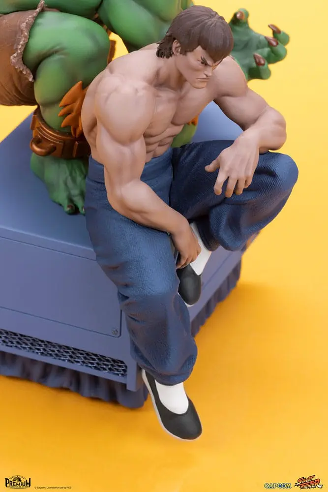 Street Fighter 1/10 Blanka & Fei Long PVC szobor figura 21 cm termékfotó