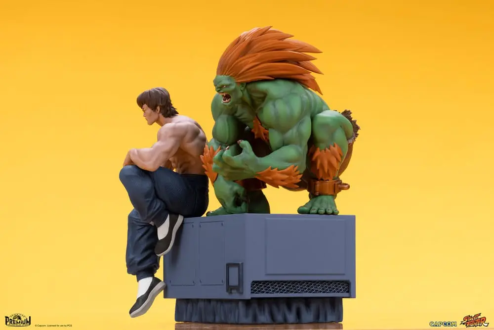 Street Fighter 1/10 Blanka & Fei Long PVC szobor figura 21 cm termékfotó