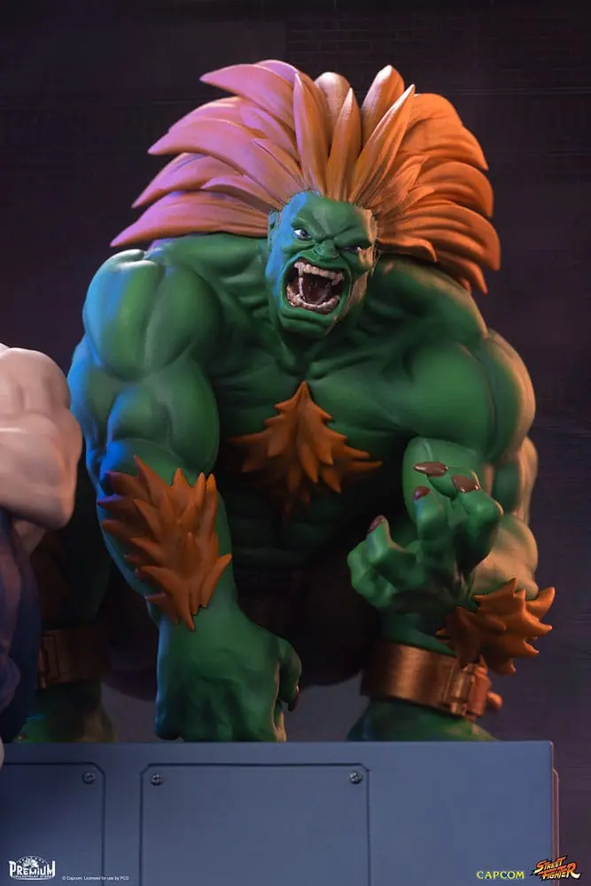 Street Fighter 1/10 Blanka & Fei Long PVC szobor figura 21 cm termékfotó