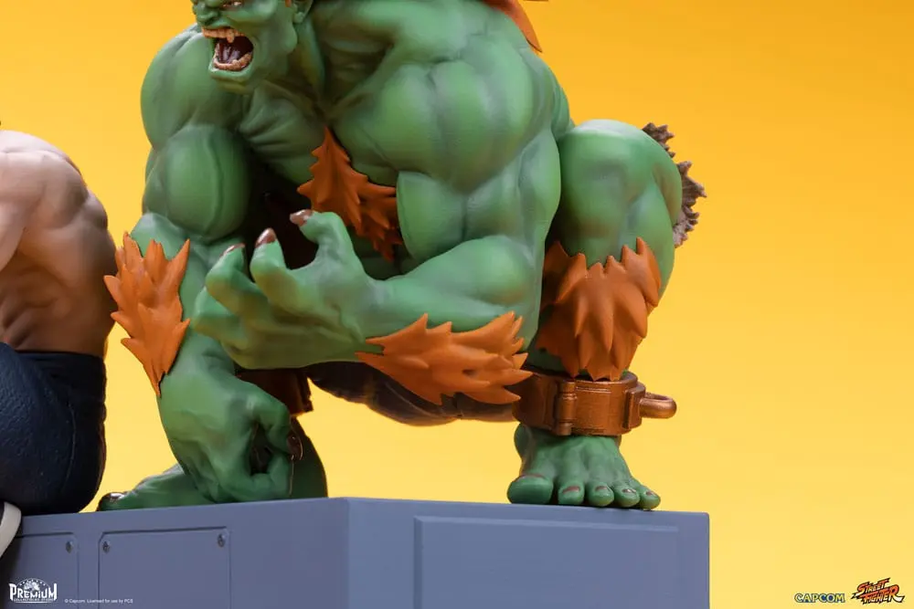 Street Fighter 1/10 Blanka & Fei Long PVC szobor figura 21 cm termékfotó