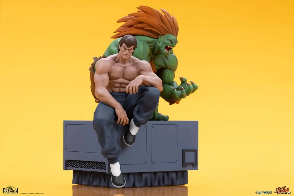 Street Fighter PVC Statues 1/10 Blanka & Fei Long 21 cm termékfotó