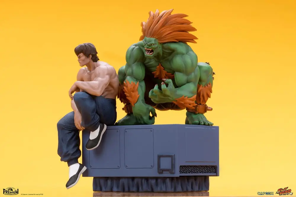 Street Fighter PVC Statues 1/10 Blanka & Fei Long 21 cm termékfotó