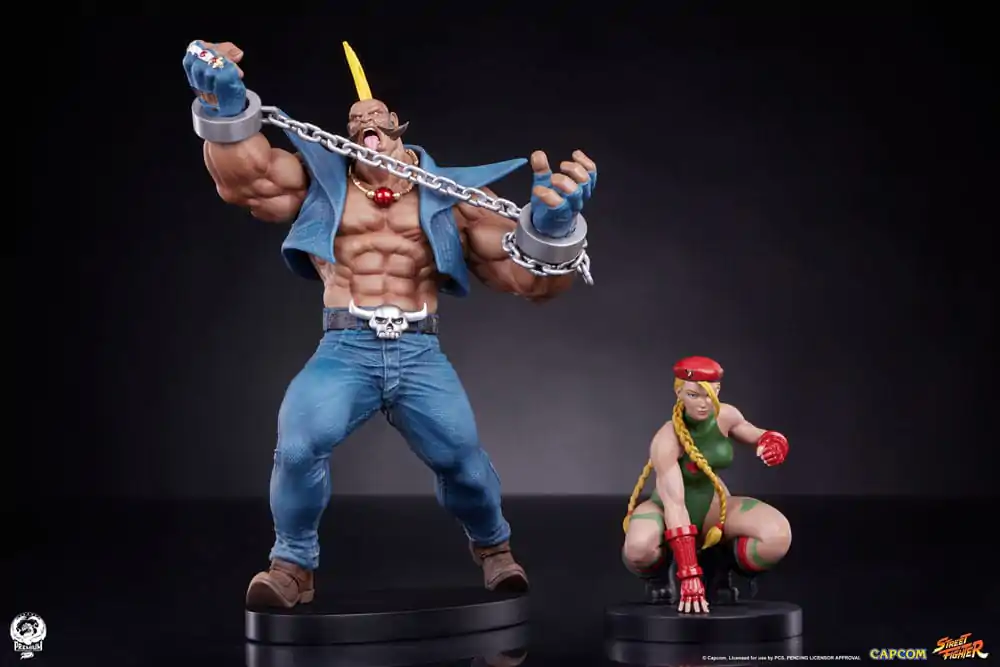 Street Fighter 1/10 Cammy &amp; Birdie PVC szobor figurák 24 cm termékfotó