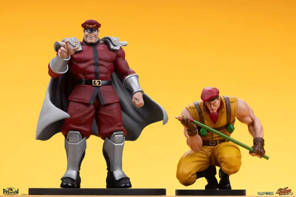 Street Fighter 1/10 M. Bison & Rolento PVC szobor figurák 21 cm termékfotó