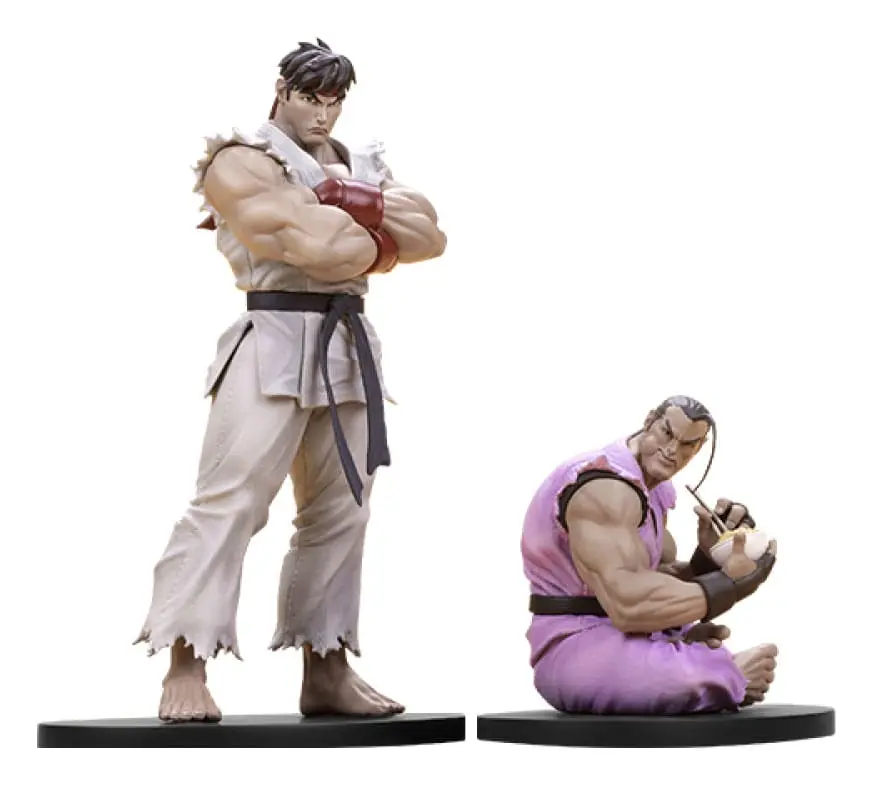 Street Fighter 1/10 Ryu &amp; Dan PVC szobor figurák 18 cm termékfotó