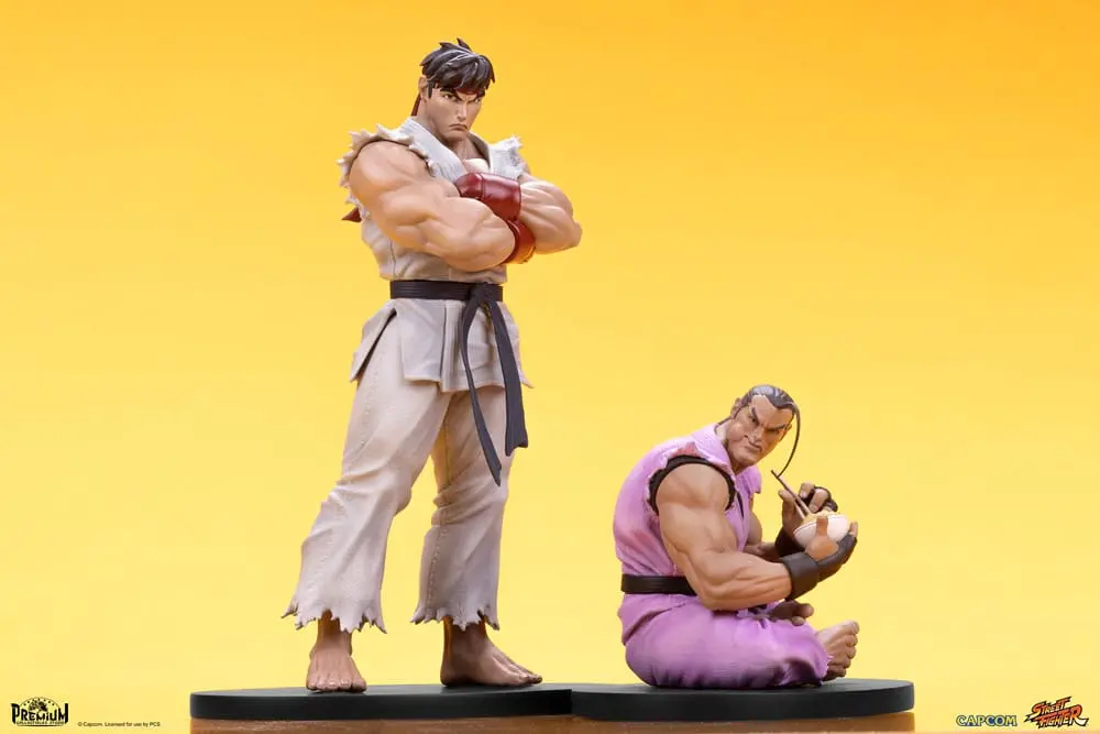 Street Fighter 1/10 Ryu &amp; Dan PVC szobor figurák 18 cm termékfotó