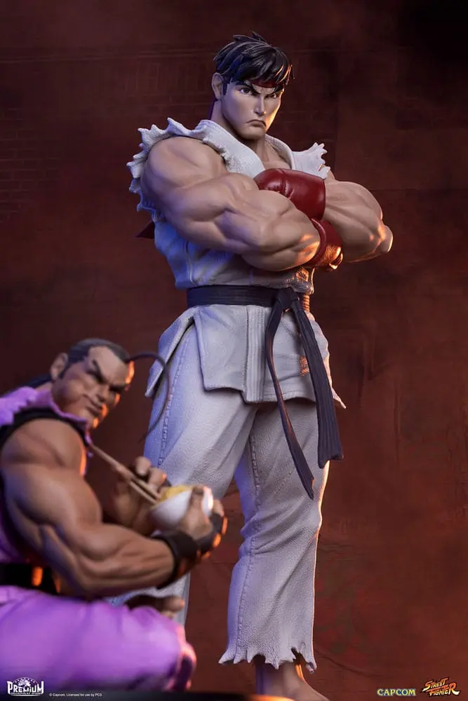 Street Fighter 1/10 Ryu &amp; Dan PVC szobor figurák 18 cm termékfotó