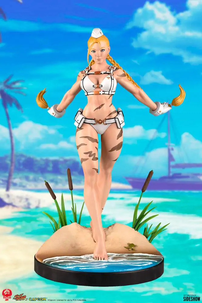 Street Fighter 1/4 Cammy: Player 2 szobor figura 44 cm termékfotó