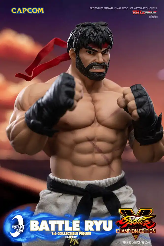 Street Fighter 1/6 Battle Ryu akciófigura 30 cm termékfotó
