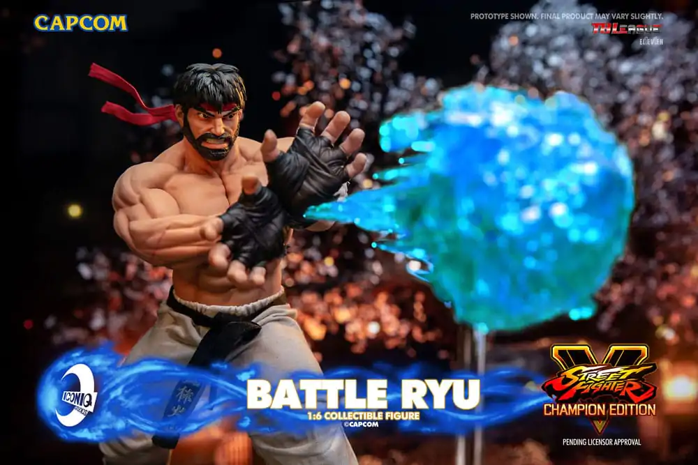Street Fighter 1/6 Battle Ryu akciófigura 30 cm termékfotó