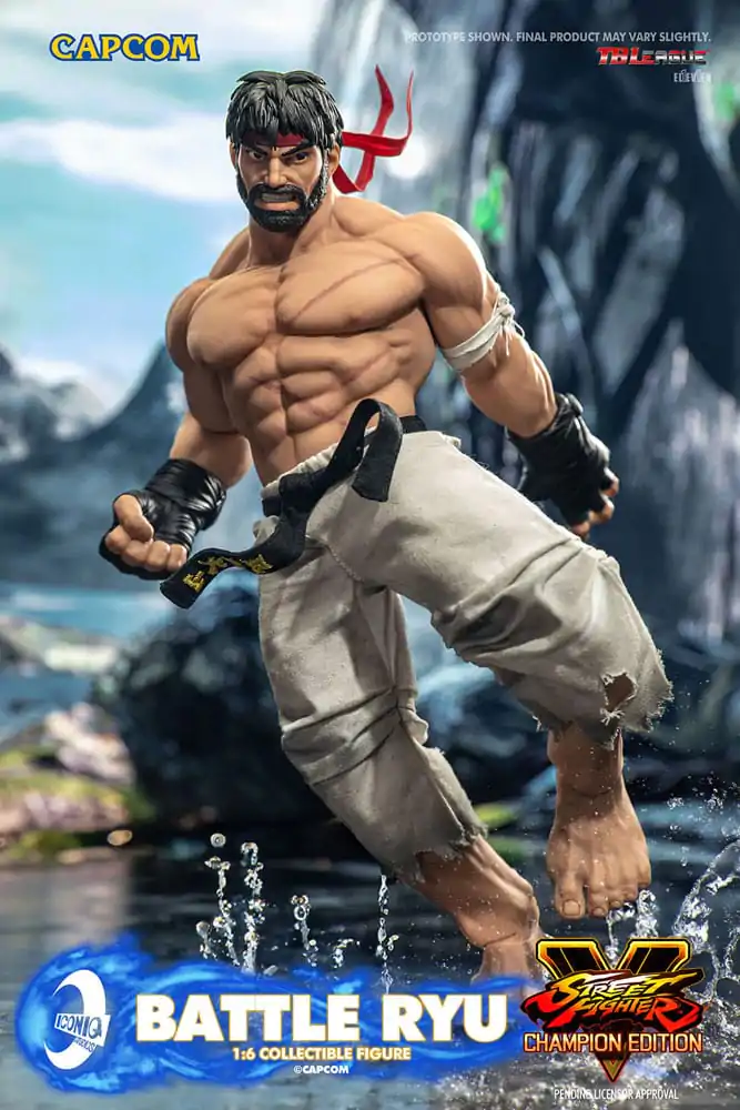 Street Fighter 1/6 Battle Ryu akciófigura 30 cm termékfotó