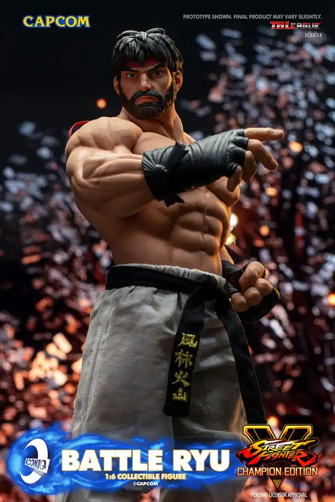 Street Fighter 1/6 Battle Ryu akciófigura 30 cm termékfotó