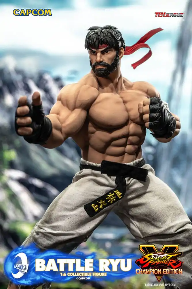 Street Fighter 1/6 Battle Ryu akciófigura 30 cm termékfotó