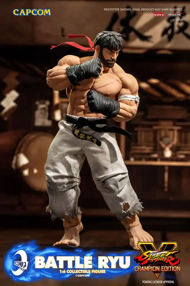 Street Fighter 1/6 Battle Ryu akciófigura 30 cm termékfotó